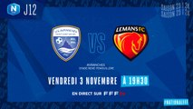 J12 I US Avranches MSM - Le Mans FC (2-1)
