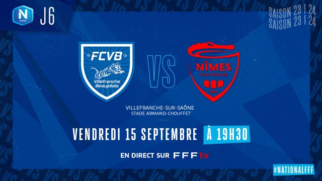 J6 | FC Villefranche B. – Nîmes Olympique (1-1)