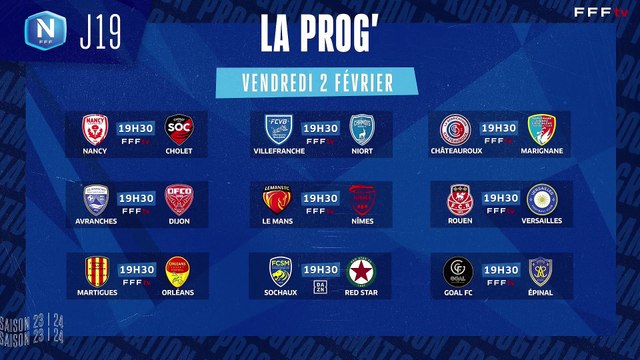 J18 I SA Épinal – AS Nancy L (1-2) en replay