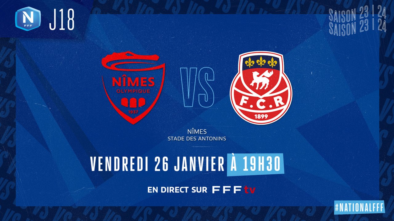 J18 I Nîmes Olympique - FC Rouen 1899 (2-0)