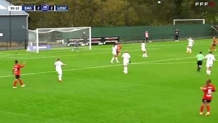 Le doublé de Laurie Teinturier pour l'EA Guingamp