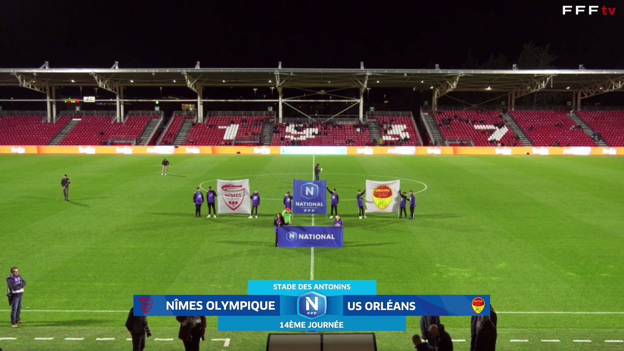 J14 I Nîmes Olympique – US Orléans  (2-3) en replay