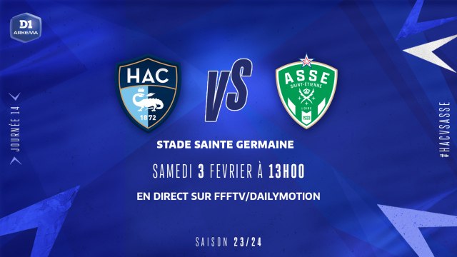 J14 I Havre AC - AS Saint-Étienne (4-2)