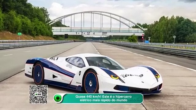 Quase 440 km/h! Este é o hipercarro elétrico mais rápido do mundo