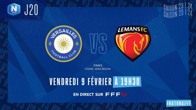 J20 I FC Versailles – Le Mans FC (0-0)