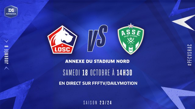 J8 I Lille OSC – AS Saint-Etienne (1-2)