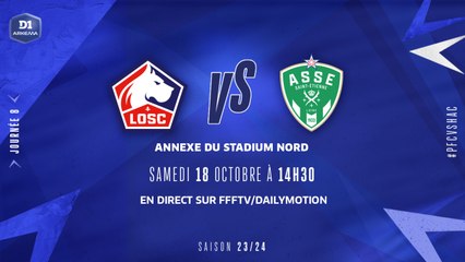 J8 I Lille OSC – AS Saint-Etienne (1-2)