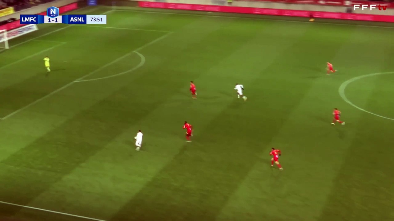 Le Mans FC se fait punir en contre par l'AS Nancy L