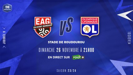 J9 | EA Guingamp – Olympique Lyonnais (1-5)