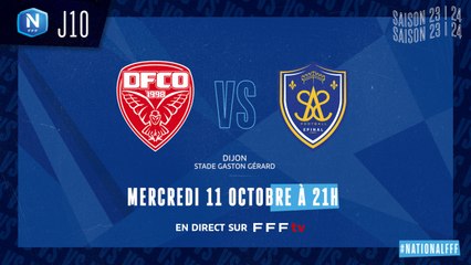 J10 | DIJON FCO - SA ÉPINAL (4-1)