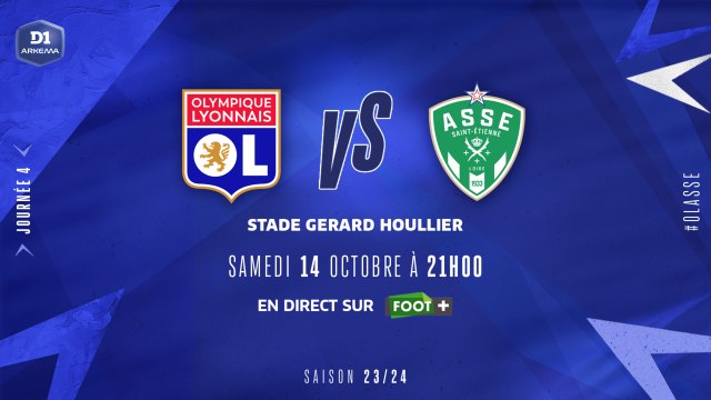 J4 | Olympique Lyonnais – AS Saint-Etienne (6-0)