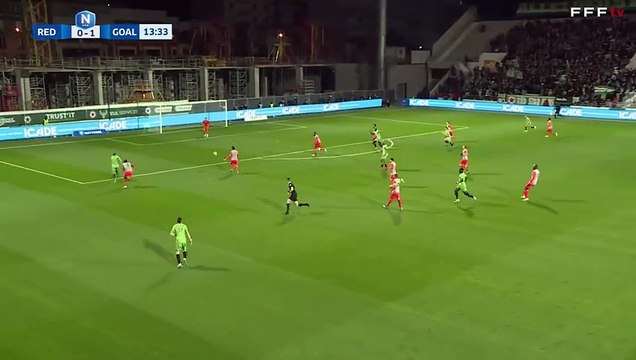 Damien Durand égalise dans la foulée pour le Red Star FC