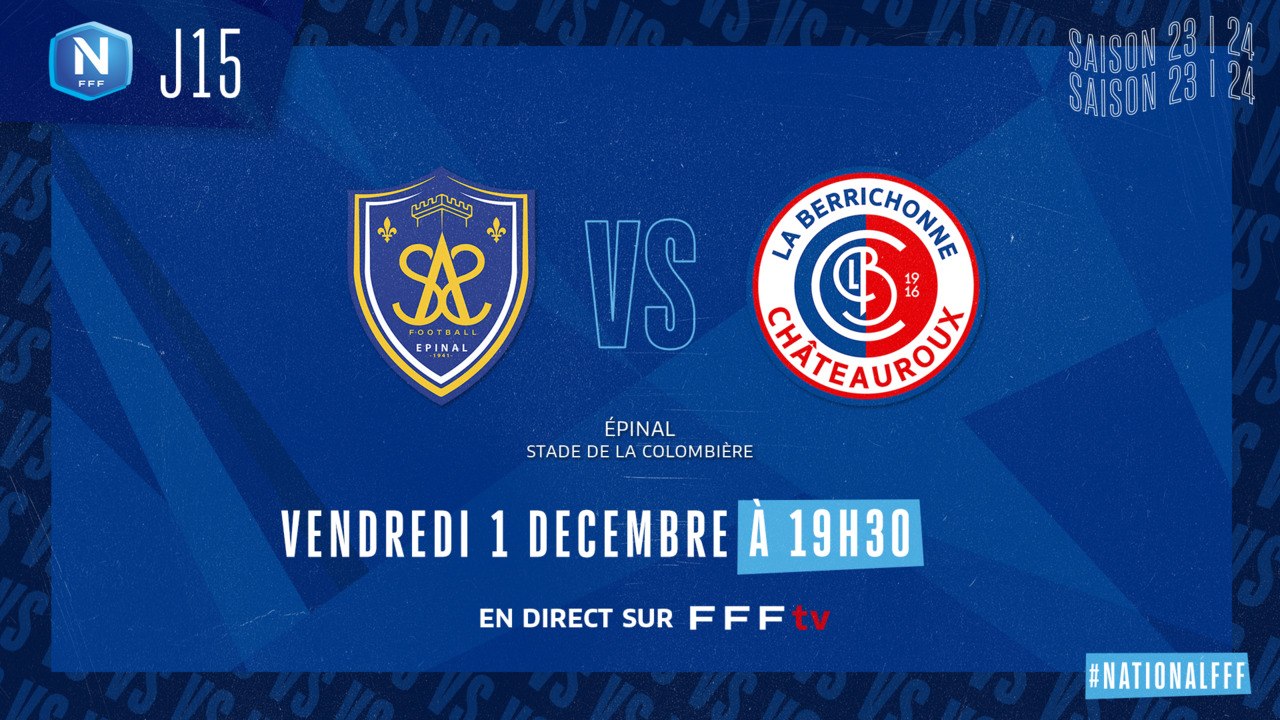 J15 I  SA Épinal - LB Chateauroux (4-1)