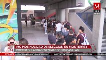 Movimiento Ciudadano denuncia anomalías en más de 500 casillas de Monterrey tras las elecciones