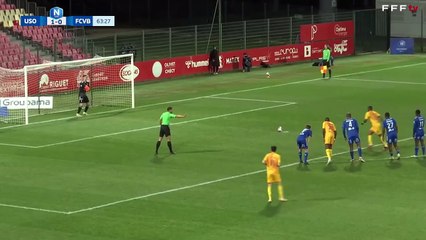 Doublé de Kévin Fortuné pour l'US Orléans