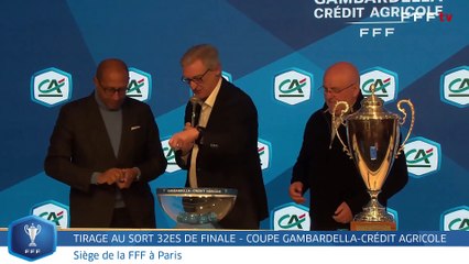 Le tirage des 32es en replay