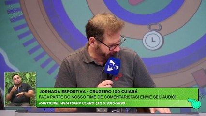 Jornada Esportiva 98 - Cruzeiro vs Cuiabá 13/06/24