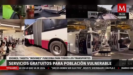 Download Video: En Edomex, el transporte público será GRATUITO para niños, discapacitados y adultos mayores