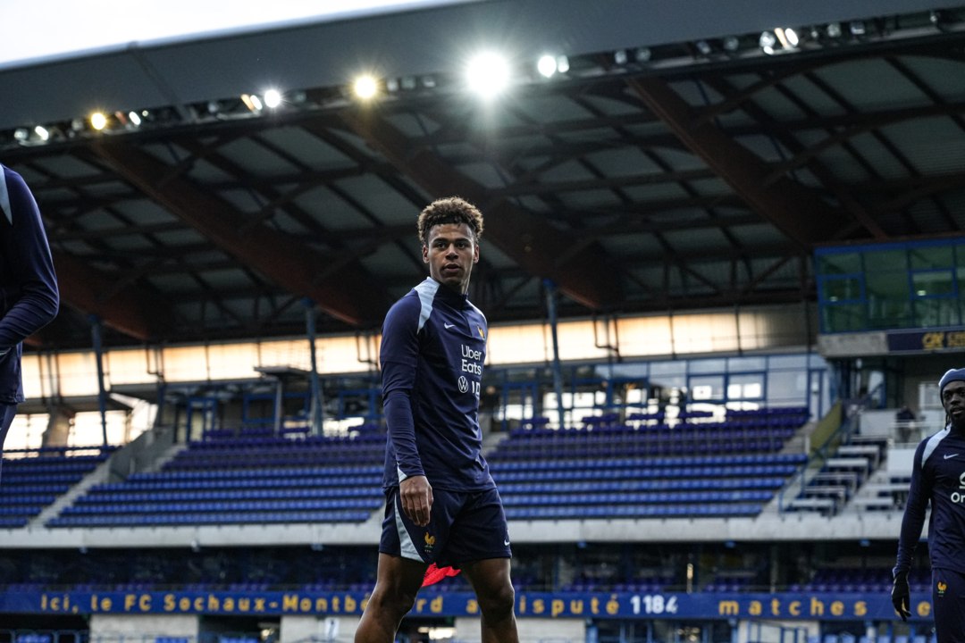 Les U23 préparent la rencontre face aux États Unis