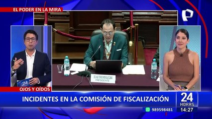 Jefe de Sunedu llama "cobarde" a Jorge Marticorena durante sesión de la Comisión de Fiscalización