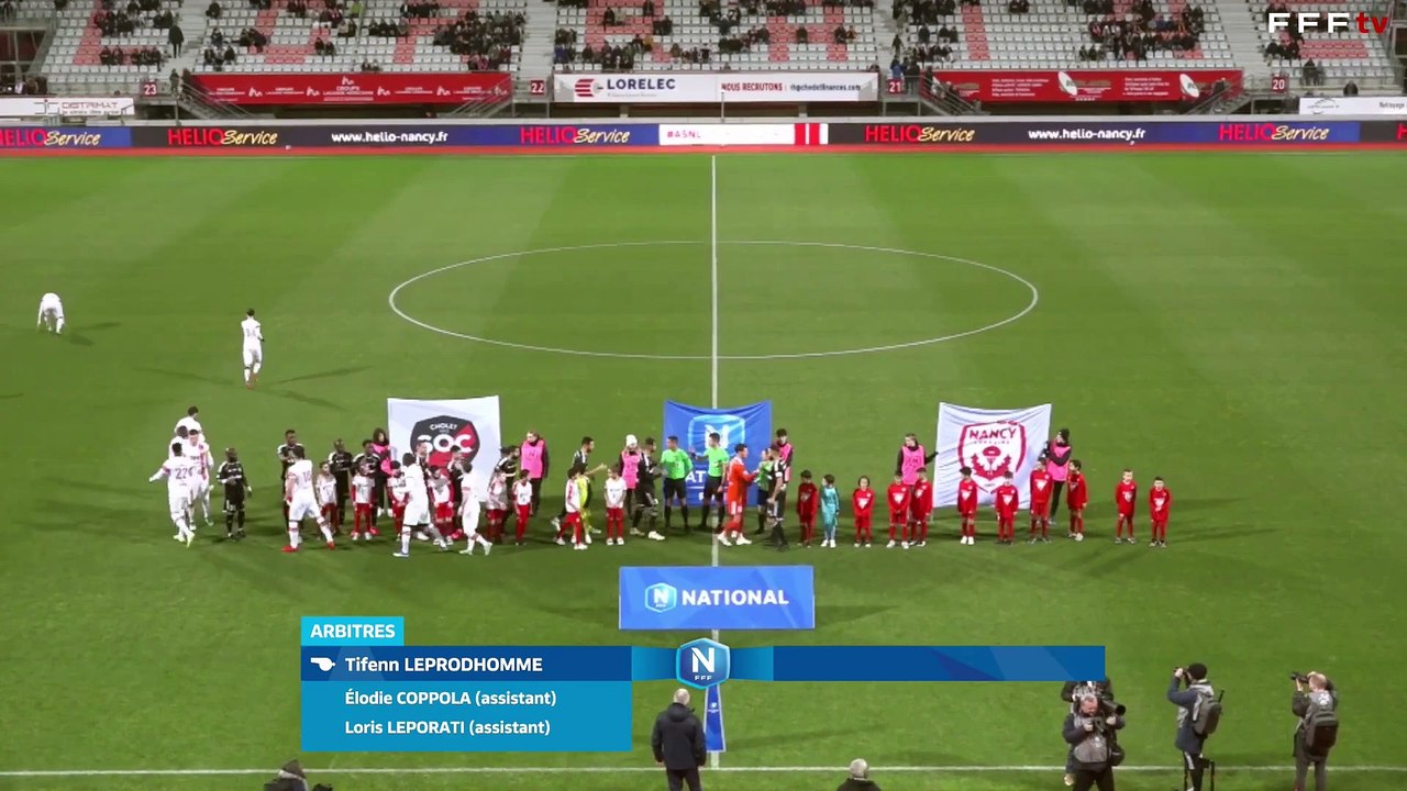 J19 I AS Nancy Lorraine – SO Cholet  (1-0) en replay