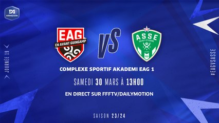 J19 I En Avant Guingamp - AS Saint-Étienne (3-4)