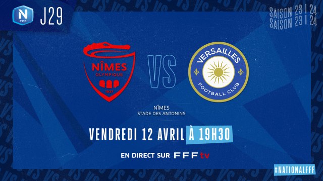 J29 I Nîmes Olympique - FC Versailles (0-1)