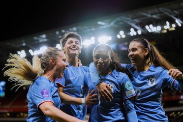 FR 0:00 / 6:38 France-Allemagne, 2-0 : joie et réactions après la qualification en finale