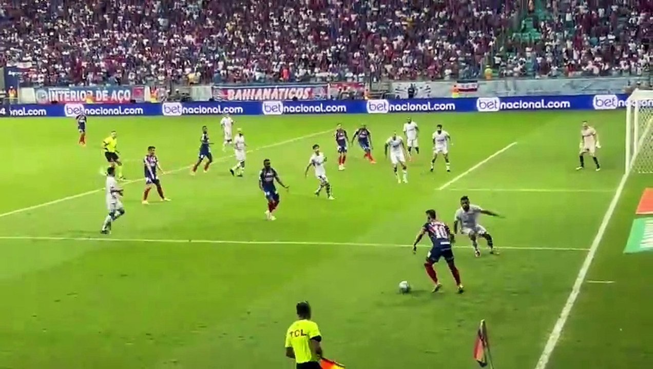 Gol de Jean Lucas no triunfo do Bahia contra o Fortaleza