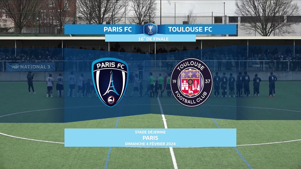GAMBARDELLA -  PARIS FC - TOULOUSE FC (16es de finale) (1-3)