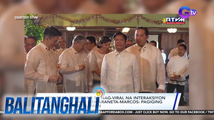 Sen. Pres. Escudero sa nag-viral na interaksyon nila ni First Lady Liza Araneta-Marcos: Pagiging maginoo o gentleman | Balitanghali
