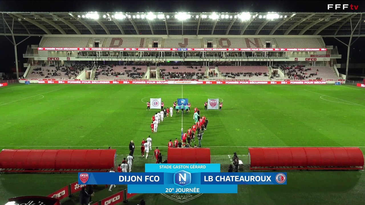 J20 I Dijon FCO – LB Châteauroux (1-1) en replay
