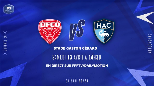 J20 | DIJON FCO - LE HAVRE AC (1-2)