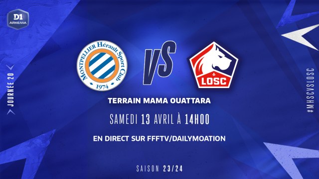 J20 I Montpellier HSC – Lille OSC (1-2)