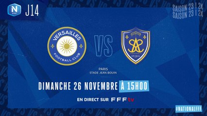J14 I FC Versailles - Épinal SA (4-1)