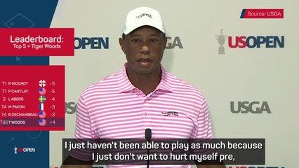 Tiger Woods sees fitness improvement despite lack of competitive rounds