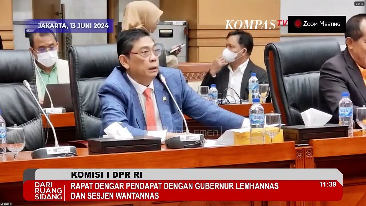 Politisi Pdip Utut Sindir Jokowi Di Rapat Dpr Dengan Lemhannas