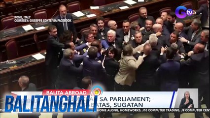 Gulo, sumiklab sa parliament; Isang mambabatas, sugatan | Balitanghali