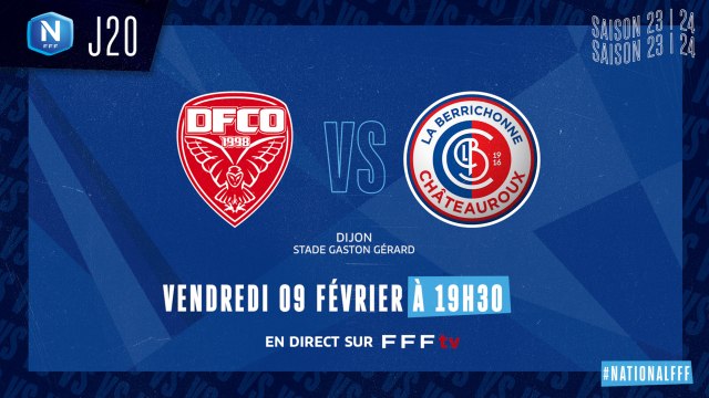 J20 | DIJON FCO - LB CHATEAUROUX (1-1)
