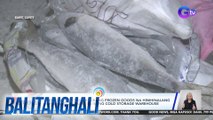 100 tonelada ng iba't ibang frozen goods na hinihinalang smuggled, nasabat sa isang cold storage warehouse | Balitanghali