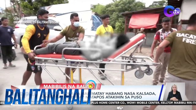 Delivery rider na nahimatay habang nasa kalsada, binawian ng buhay matapos atakihin sa puso | Balitanghali
