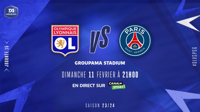 J15 | Olympique Lyonnais – Paris-SG (1-1)