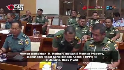 Wamenhan RI Hadiri Rapat Kerja dengan Komisi I DPR RI, Bahas Anggaran Kemhan dan TNI