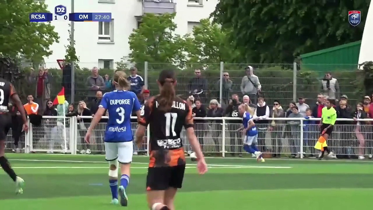 J19 D2 Féminine I RC STRASBOURG - OLYMPIQUE DE MARSEILLE (3-0) EN REPLAY