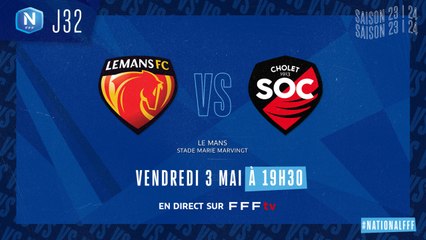 J32 | Le Mans FC – SO Cholet (3-3)