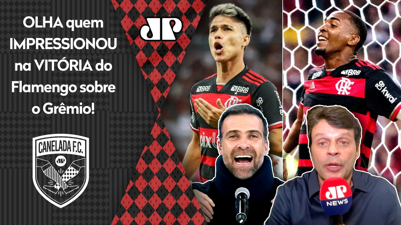 "EU FIQUEI ENCANTADO! COMO JOGOU BOLA esse cara! O Flamengo..." VITÓRIA sobre o Grêmio é ELOGIADA!