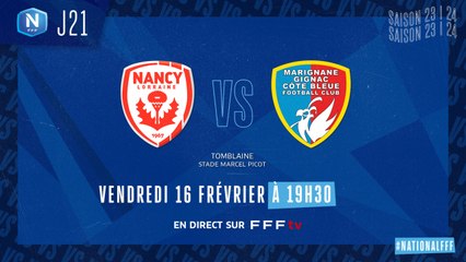 J21 I AS Nancy Lorraine - Marignane Gignac CB FC (4-1)