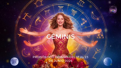 Géminis En el Centro del Universo Estabilidad  Amor y Suerte Ilimitada! del 17 al 23 de Junio 2024