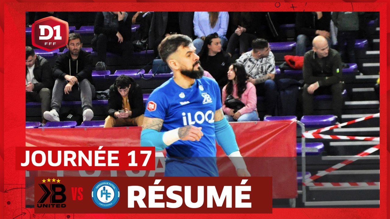 J17 : Kremlin Bicêtre Futsal - Hérouville Futsal (3-2)
