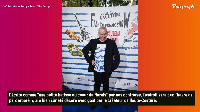 MAISON DE STARS Jean-Paul Gaultier et sa bâtisse en plein coeur du Marais : Il vit avec sa précieuse Nana